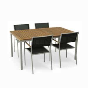 Bộ Bàn Ăn Gỗ Teak